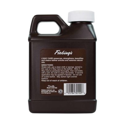Fiebing's 4 Way Care, Leather Care, Leather Cleaner, Leather Conditioner