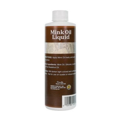 Fiebing's Mink Oil Liquid, Leather Conditioner, Leather Care