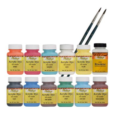 Fiebing's, Fiebing, Leather Craft, Leather Care, Leather Dye, Acrylic Dye, Acrylic Dye Pack
