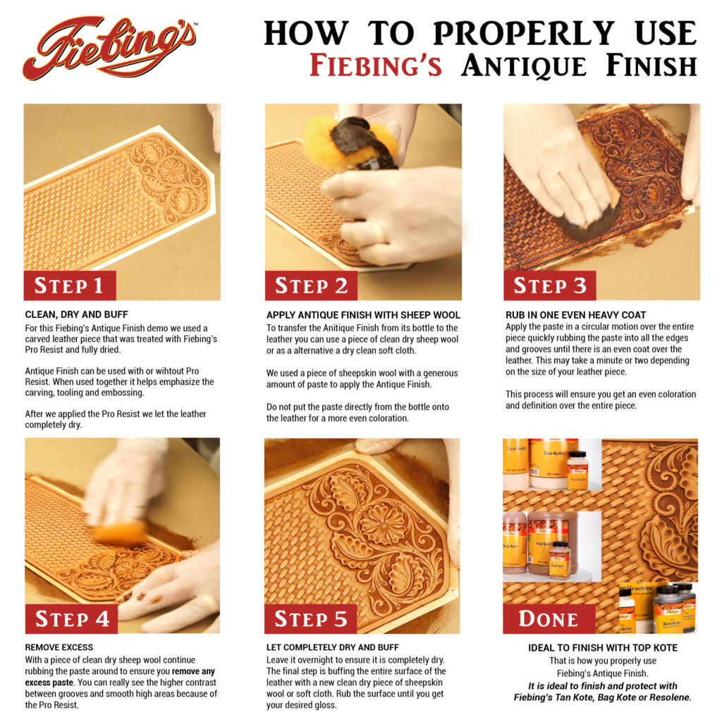 Fiebing's Leather Craft Cement How To Product Tutorial - Fiebing's