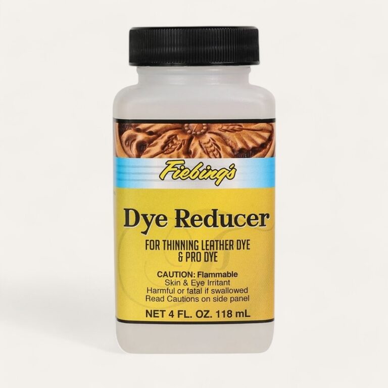 Fiebing's Leather Dye Reducer, Diluente Neutro Per Coloranti Pelle – Confezione Da 4 Once