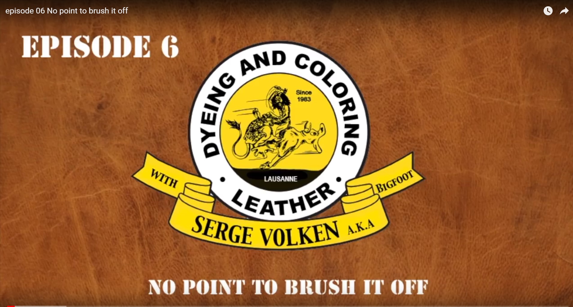 Episode 06 – No Point To Brush It Off With Serge Volken AKA Big Foot
