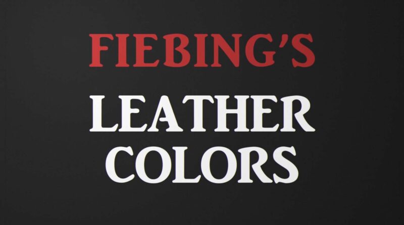 Fiebing's, Fiebing, Leather Craft, Leather Care